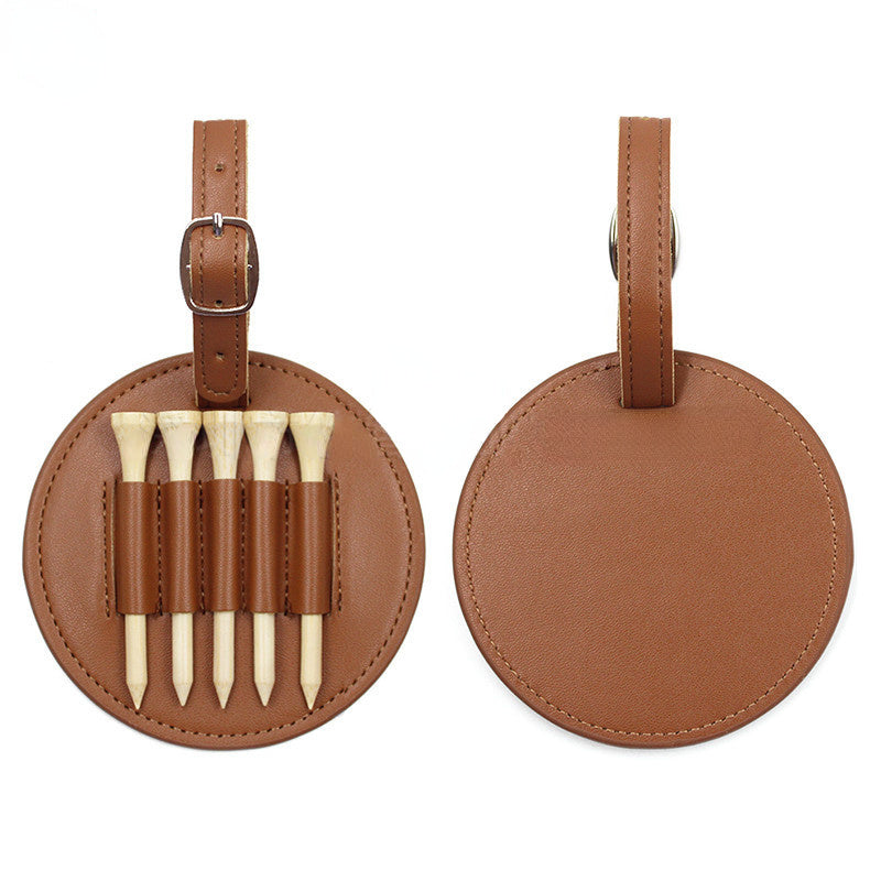 Father's Day Gifts Dad Golf Bag Tag with 5 Tees Set; Best Dad By Par; Golf Tees Bulk for Fathers; Funny Birthday Gift from Daughter Son Kids; Christmas Stocking Stuffers Ideas for Men