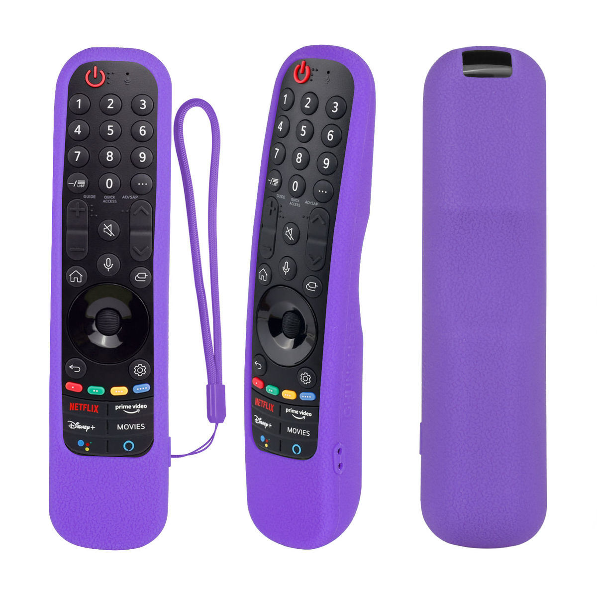 Protective Silicone Remote Case For LG Smart TV AN-MR21 For LG OLED TV Magic Remote An MR21GA Remote Cover Shockproof; Washable And Skin-Friendly Cover