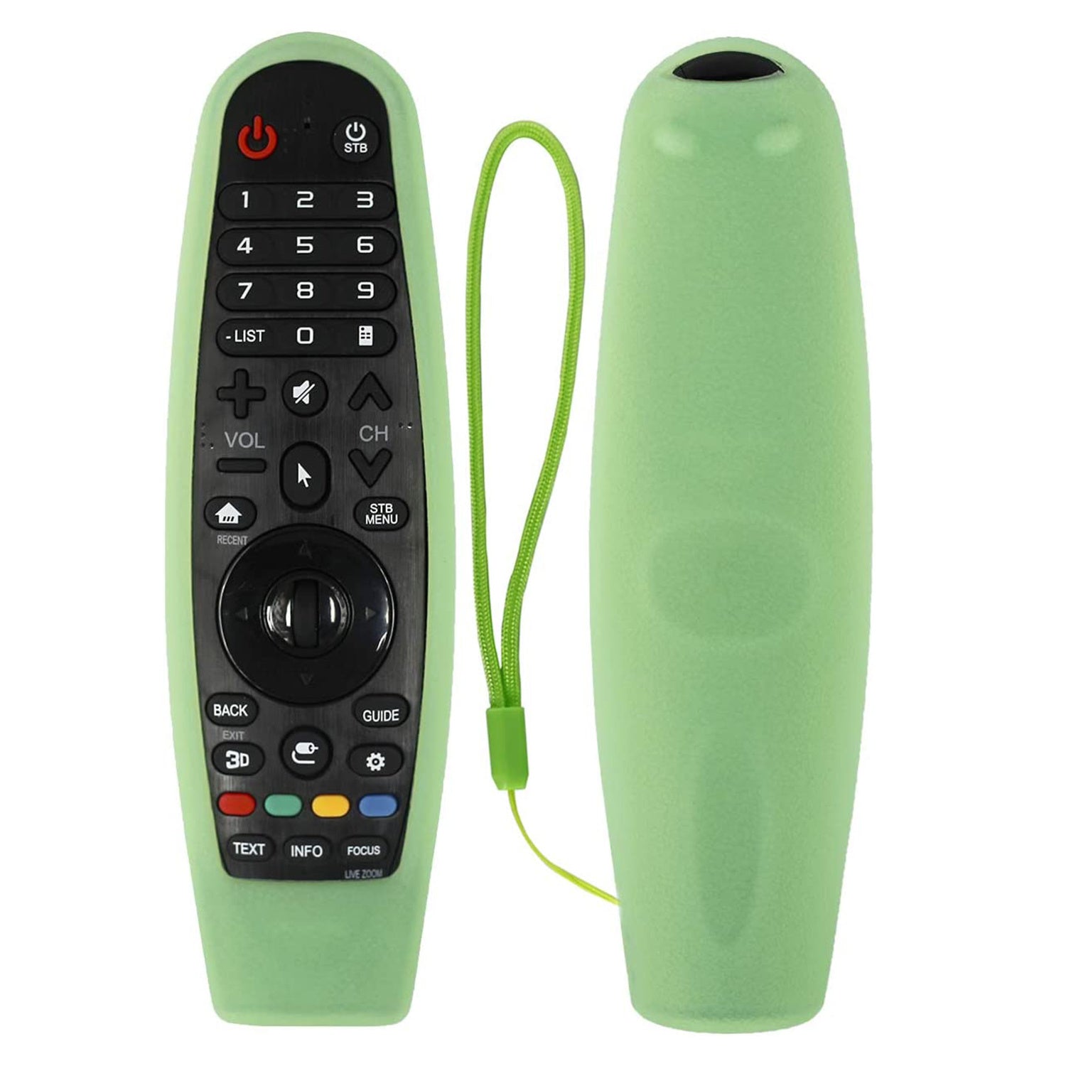 Remote Case Compatible With LG Magic Remote; Shockproof Silicone Protective Cover For LG Smart TV Remote Control LG AN-MR19BA/AN-MR18BA/AN-MR650/AN-MR600