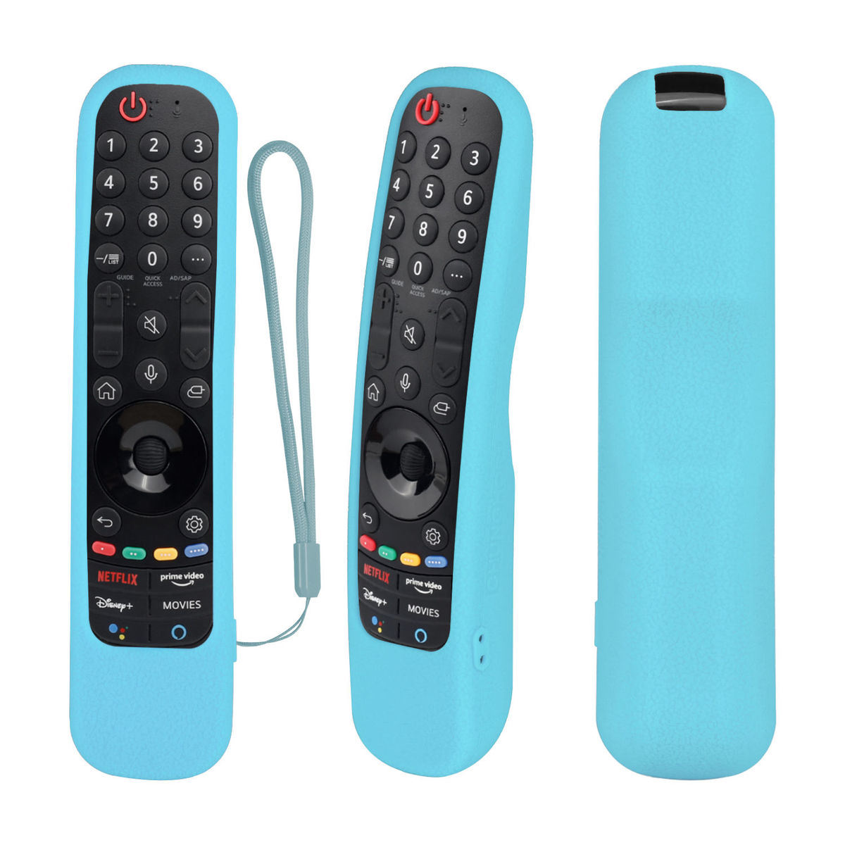 Protective Silicone Remote Case For LG Smart TV AN-MR21 For LG OLED TV Magic Remote An MR21GA Remote Cover Shockproof; Washable And Skin-Friendly Cover