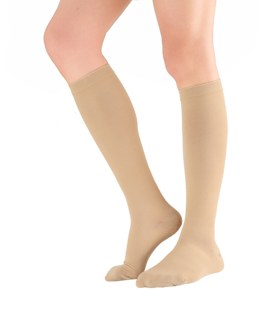 Compression Stockings Knee High Open Toe