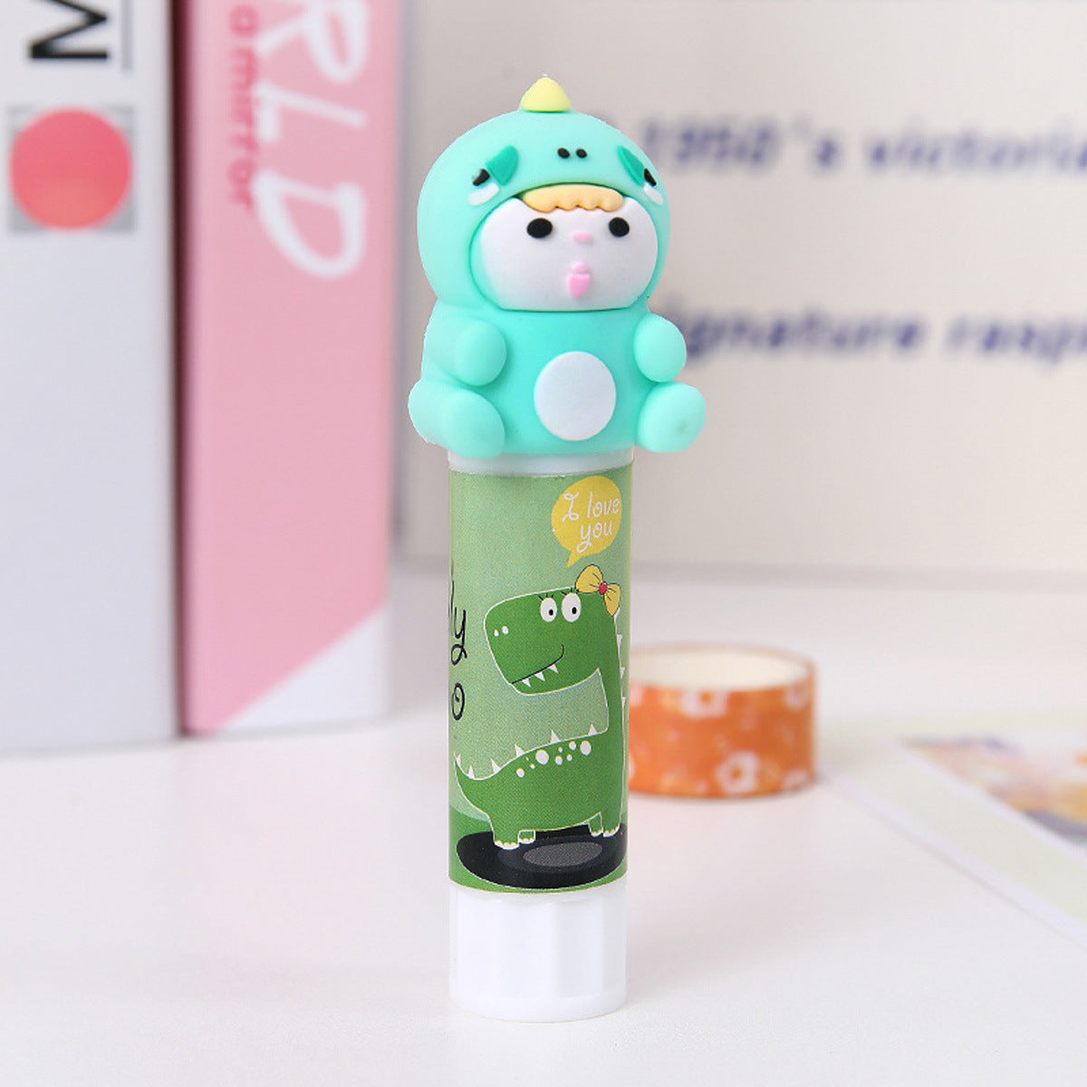 1pc Children's Cartoon Shaped Solid Glue