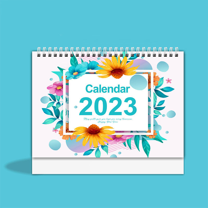 2023 Calendar for Office & Study: 9x7.3 Inch Paper - Modern & Fresh!