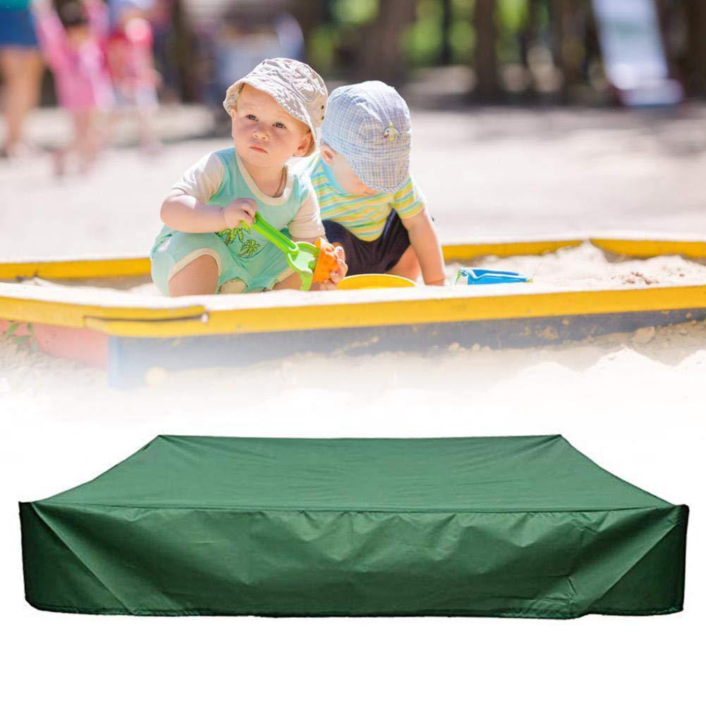 Sandbox Cover, Square Protective Cover for Sand and Toys Away from Dust and Rain, Sandbox Canopy with Drawstring