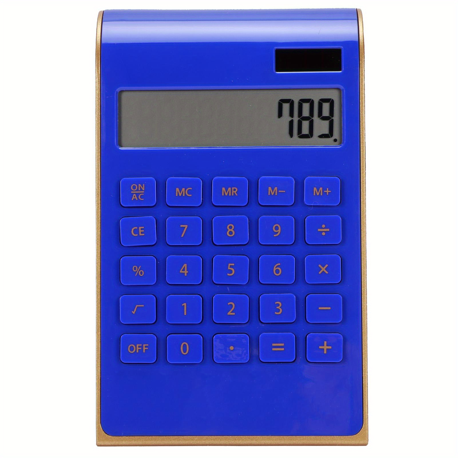 Slim Solar Calculator: Perfect for Students and Office Supplies!