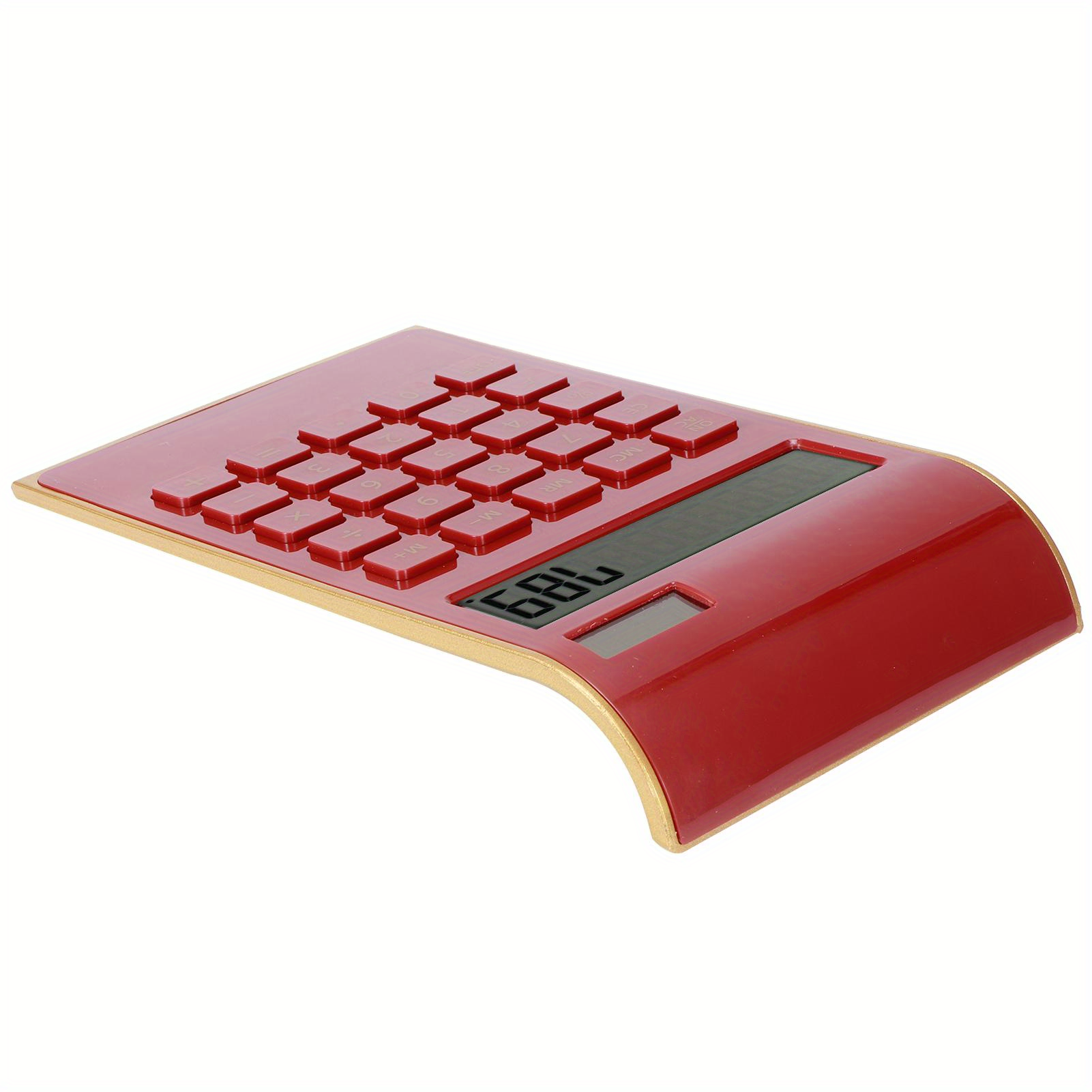 Slim Solar Calculator: Perfect for Students and Office Supplies!