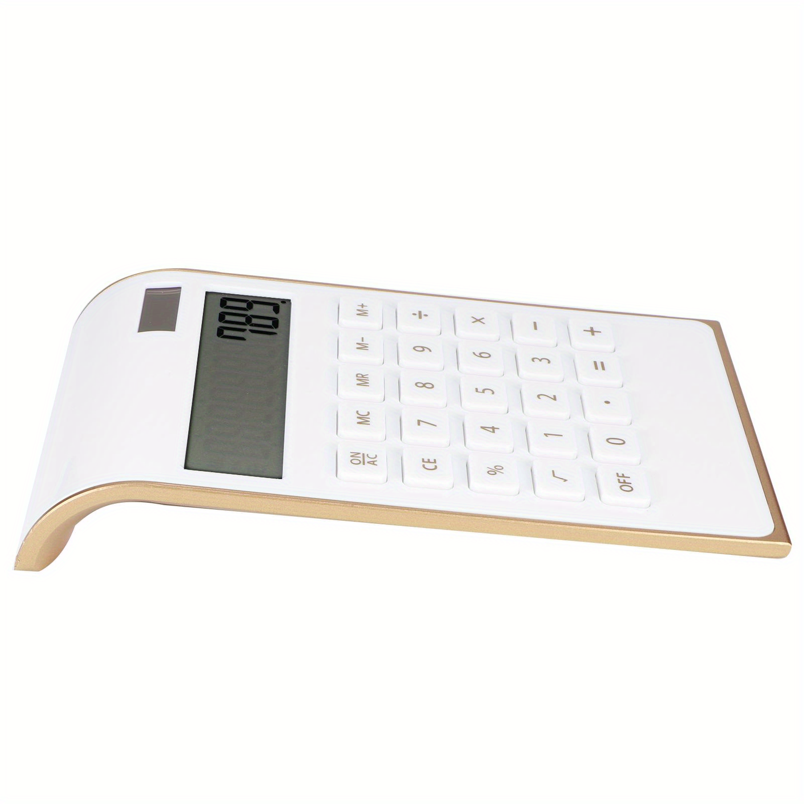 Slim Solar Calculator: Perfect for Students and Office Supplies!