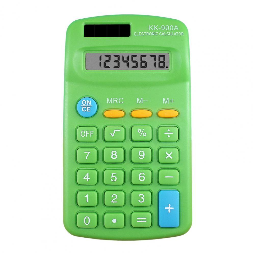 Desktop Calculator 8-Digit With LCD Display And Sensitive Button,Creative Ultra-thin Portable Standard Function For Office, Home, School,Not Included AA Battery