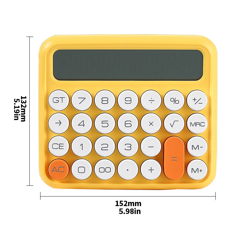 Junno Beautiful Multicolor Calculator,4 Colors Available