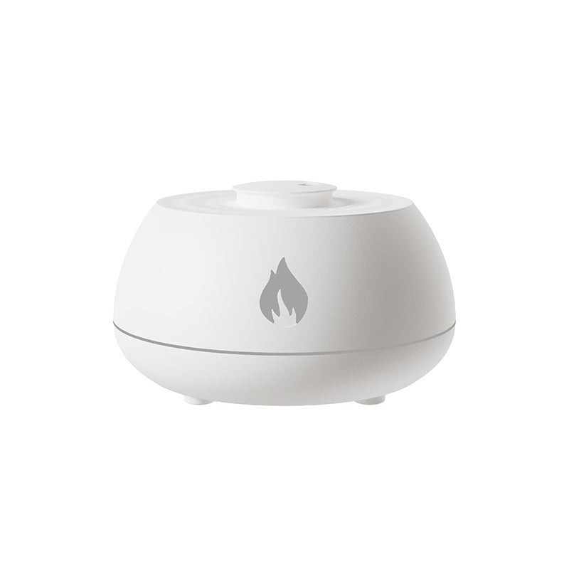 1pc Volcano Humidifier 130ml Portable-Noiseless Aroma Diffuser For Home Flame Air Humidifier