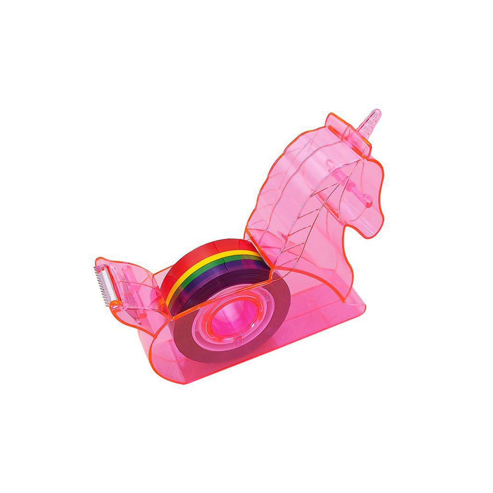 1pc I046 Unicorn & Flamingo Tape Cutter - Add a Magical Touch to Your Crafts!