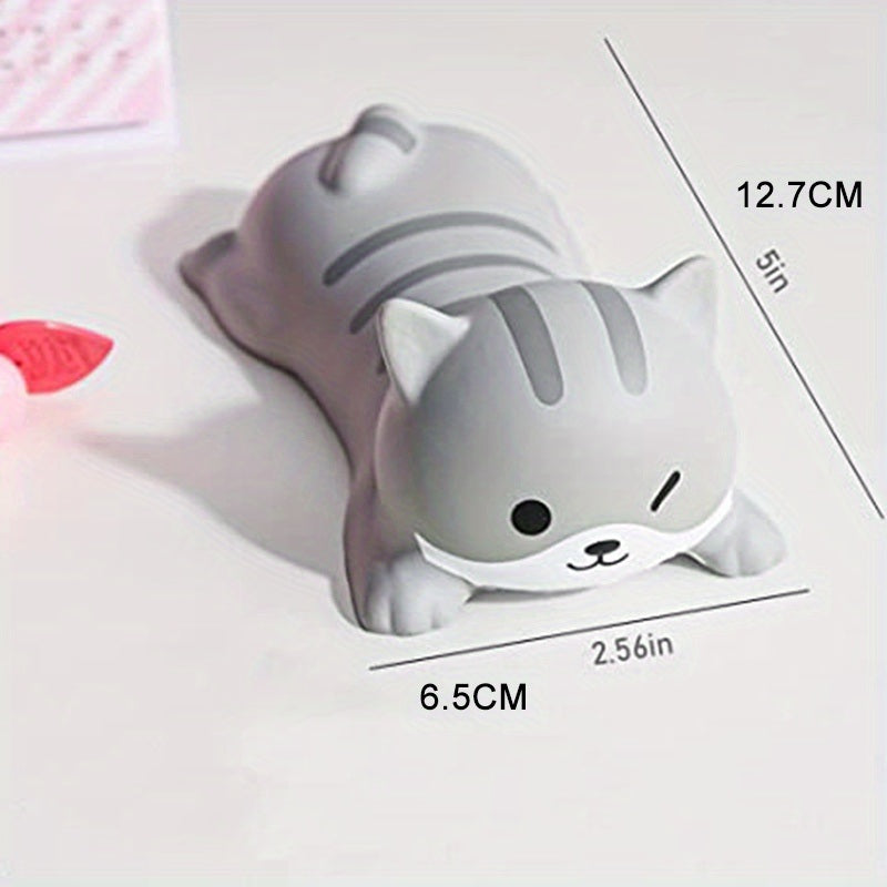 Cute Wrist Rest Support For Mouse Keyboard Computer Desk Ergonomic Office Supplies Slow Rising PU Mouse Pad