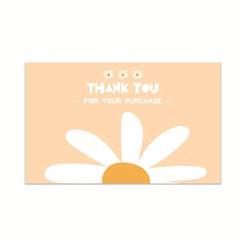 30-Pack Thank You Cards, 3.5''x 2.1'' Greeting Blank Cards, Thank You For Supporting My Small Business Cards