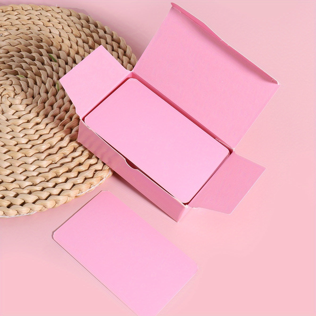 90pcs Boxed Office Supplies Set: Desk Accessories for Students, DIY Business Cards for Graffiti Creators