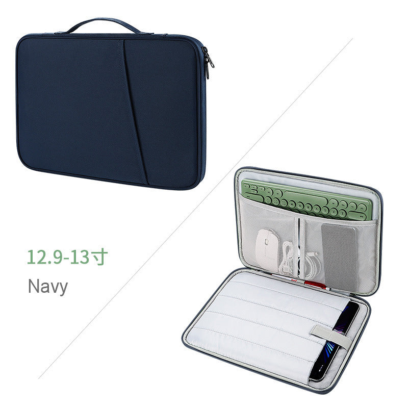 1pc Compatible With IPad Storage Bag Protective Sleeve Tablet Bag 10.8 Inch 12.9 Inch 13 Inch Laptop Liner Bag Protective Carrying Case With Pocket