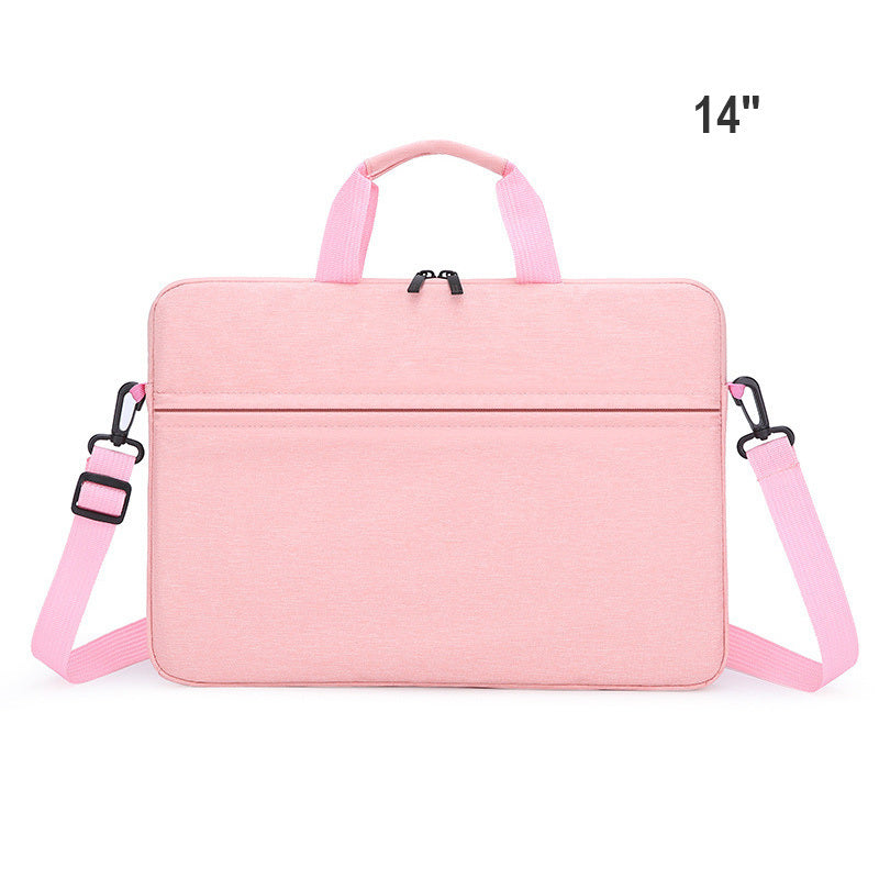 1pc Computer Handbag, Shoulder Computer Bag, Laptop Bag Compatible With 14inches/15.6inches,5 Colors Available