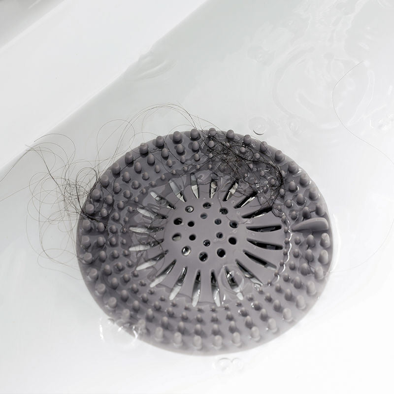 1pc Bathroom Hair Catcher, Debris Filter, Hair Filter, Easy To Install And Clean, For Bathroom Bathtub And Kitchen, Bathroom Accessories