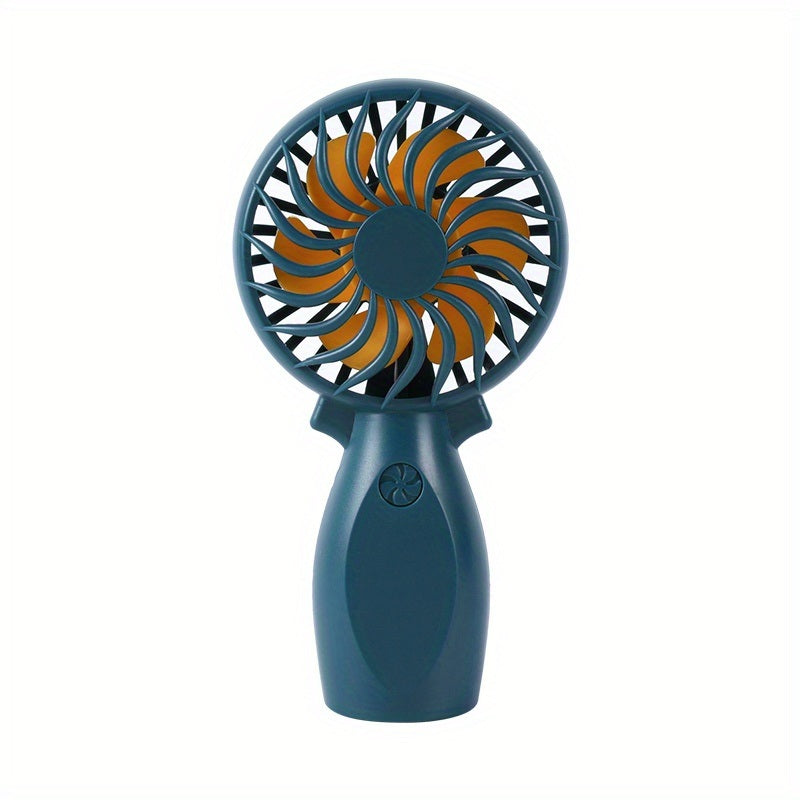 Handheld Mini Fan, USB Charging, Simple Shape, Strong Wind, Small And Portable