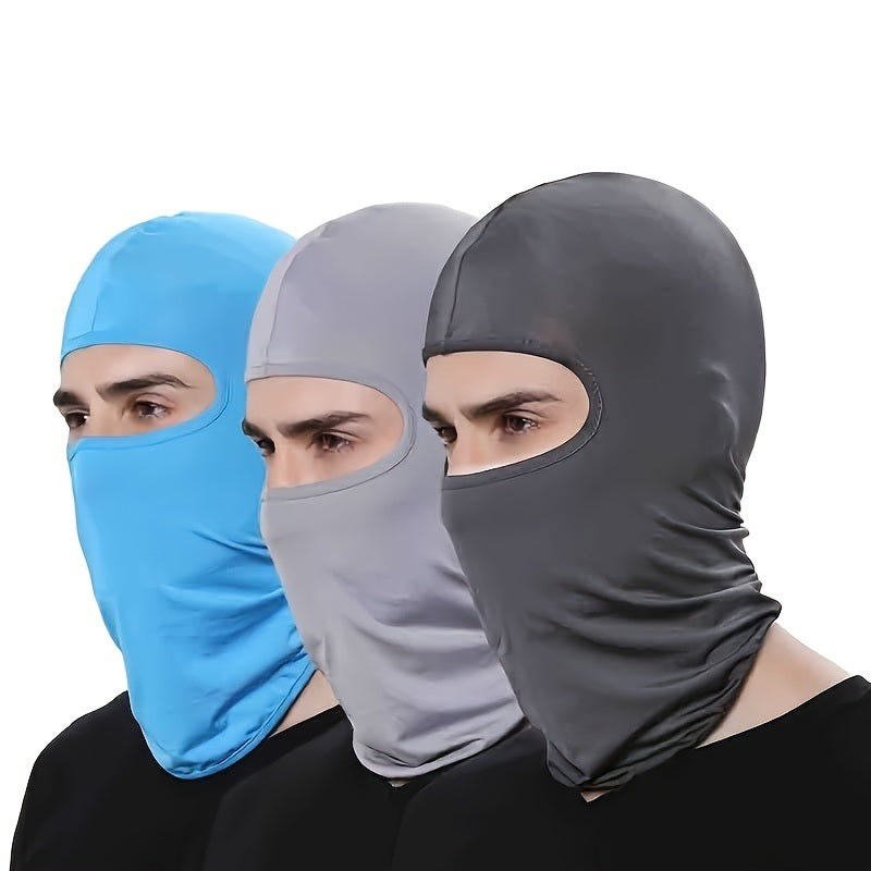 1 PC Motorcycle Riding Sunscreen Anti-ultraviolet Cover Windproof Balaclava Hat Hood Mask For Man & Women