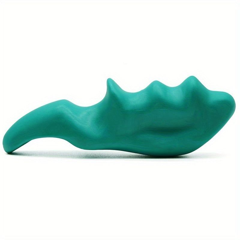 1pc Green Mini Thumb Massager, Durable Delicate Workmanship For Small-Scale Massage Of The Whole Body