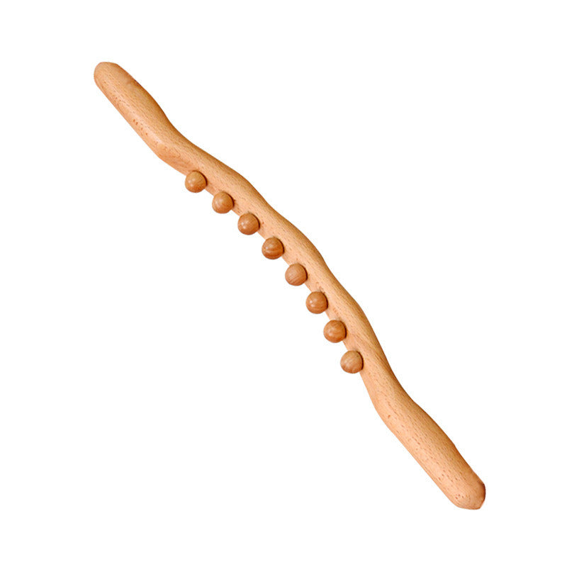 Wood Massage Tools For Body Shaping, Wood Massage Tools Lymphatic Drainage Massager Wood Massage Rollers For Neck Back Relaxation, Foot Calf Leg Massager