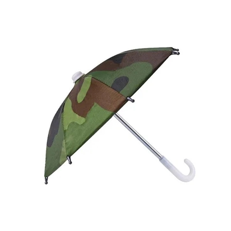 Motorcycle Bicycle Mobile Phone Holder Umbrella, Portable Waterproof Anti-permeability Mini Umbrella Smartphone Motorcycle Decoration Accessories