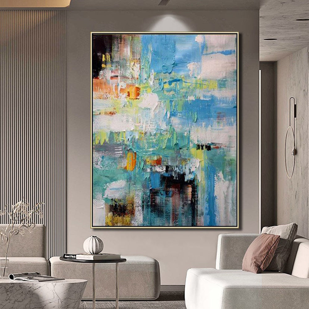 Hand Oil Pianting Original abstract painting Large abstract painting Hand painted original art Contemporary Abstract art Extra large abstract wall art Home Hallway Hall Decoration Painting