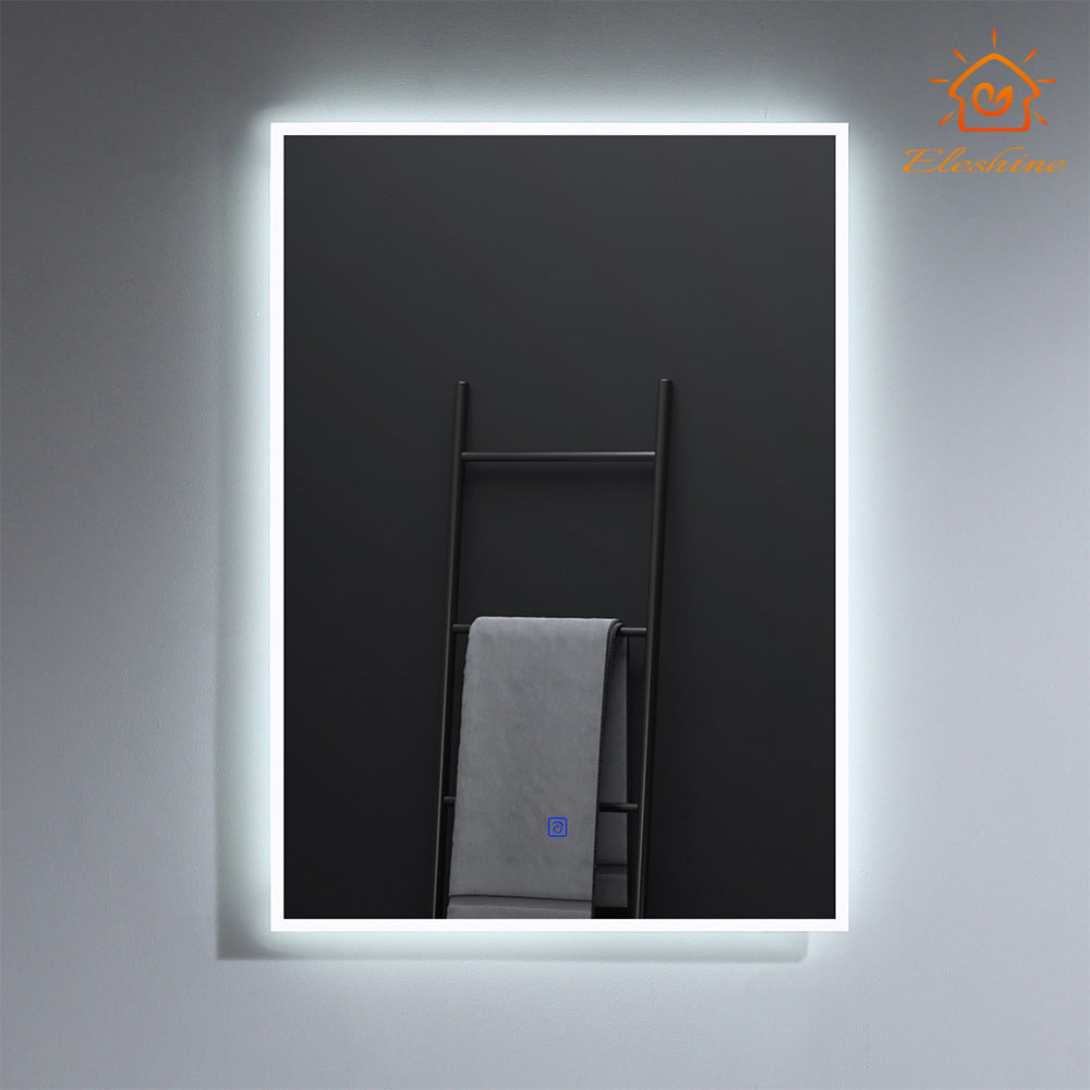 Eleshine  LED Bathroom Mirror 24x36 with Backlit, Lighted Vanity Mirror Bathroom Mirror with LED Lights, Anti-Fog LED Vanity Mirror, Dimmable, Memory,Horizontal/Vertical