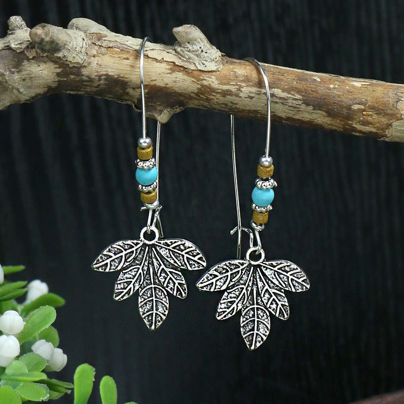 Boho Drop Vintage Drop Earrings Acrylic Turquoise Earrings Women's Elegant Jewelry Women's Accessories