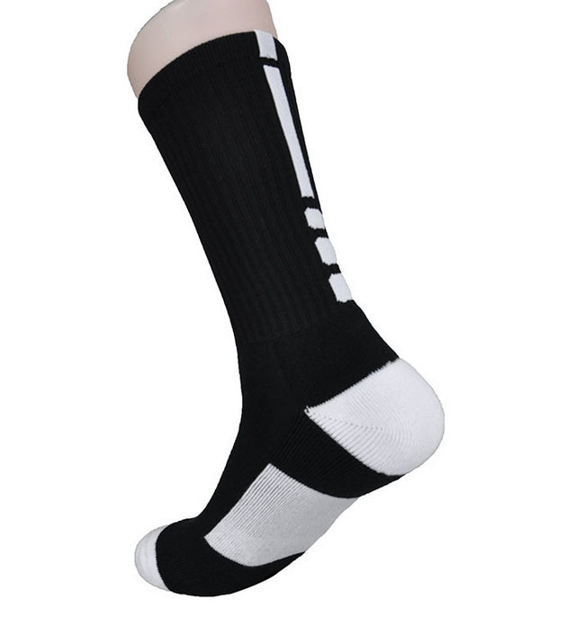 Men terry cushioned wholesale elite factories basketball sports socks L size