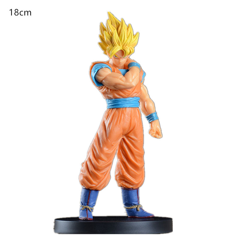 Dragon Ball RORONOA Original Banpresto DBZ Super Goku Broly Vegeta Gogeta Jiren Action Figure Collection Model Toy Figure