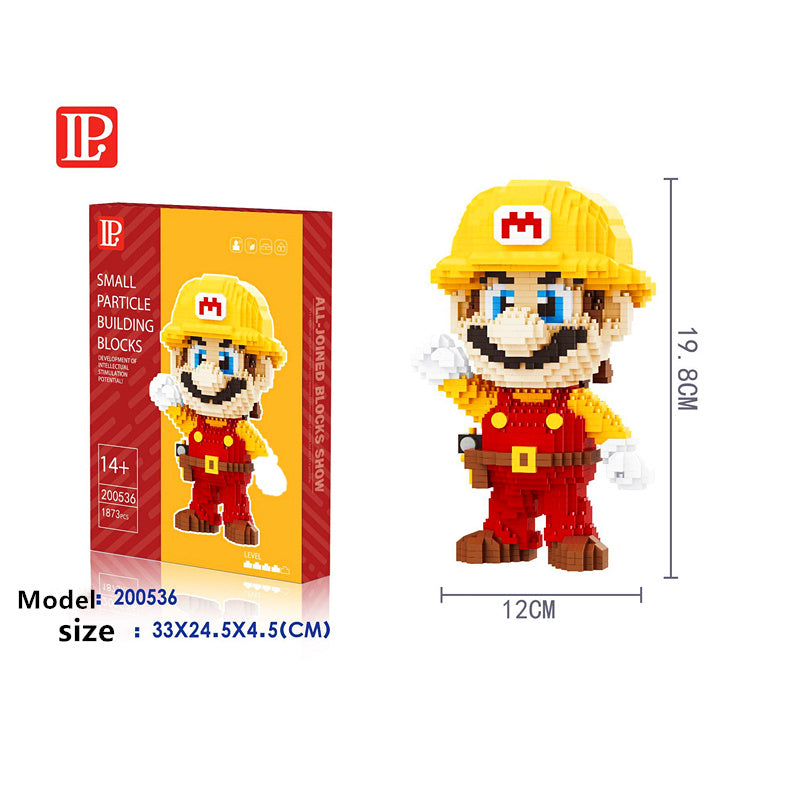 Disney 26styles Stitch Spiderman Blocks Blocks Building Toys Cartoon Anime Characters Teaching Children's Toy Legoeing