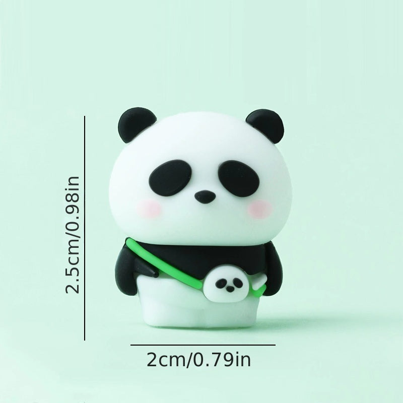 Creative Cute Panda Shaped Pencil Sharpener Single