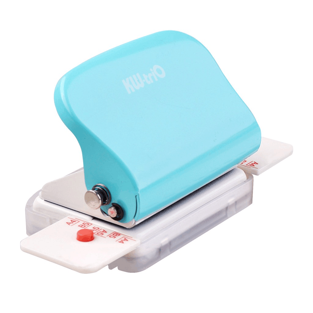 1pc Mini Paper 6-Hole Puncher DIY A4 B5 A5 Loose Leaf Bind Hole Punch Mannual Paper Cutter Machine Notebook Diary Binding Office