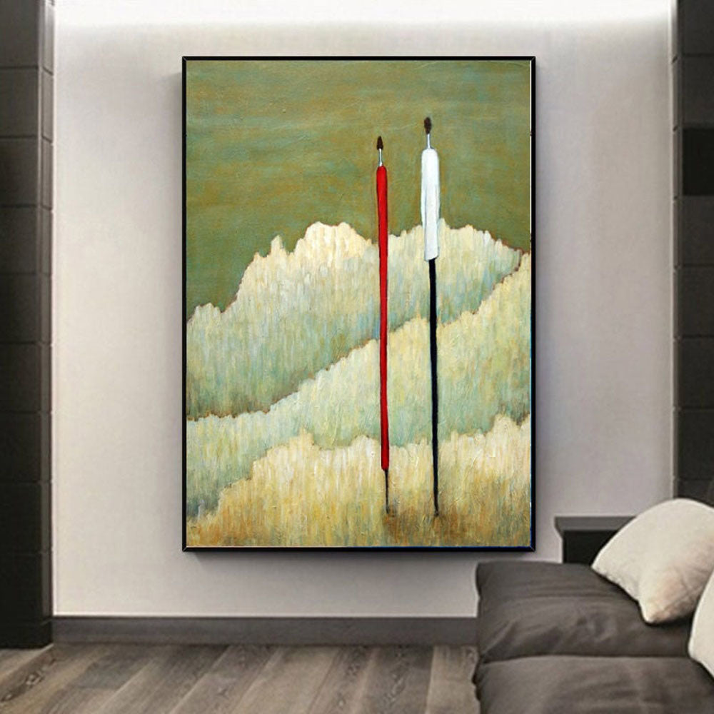 Handmade Modern Oil Painting On Canvas Abstract Oil Painting Hand Painted Large Wall Art for Home Decor hallway bedroom luxurious decorative painting