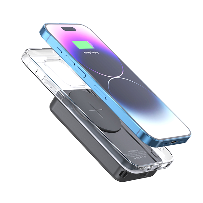 5,000 mAh  QI Wireless Solar Charger USB Solar Charger   Solar Mobile Phone Charger Wii Solar Charger  solar energy magnetic suction wireless charging