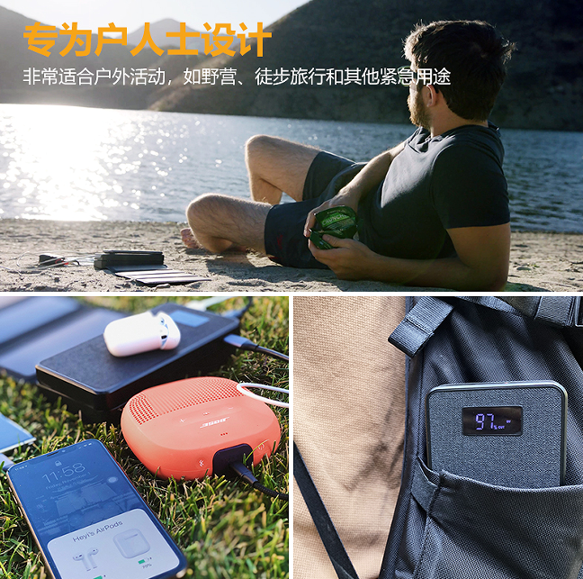 Support for wireless charging devices conforming to the QI protocol  QI Wireless Solar Charger USB Solar Charger   Solar Mobile Phone Charger Wii Sola