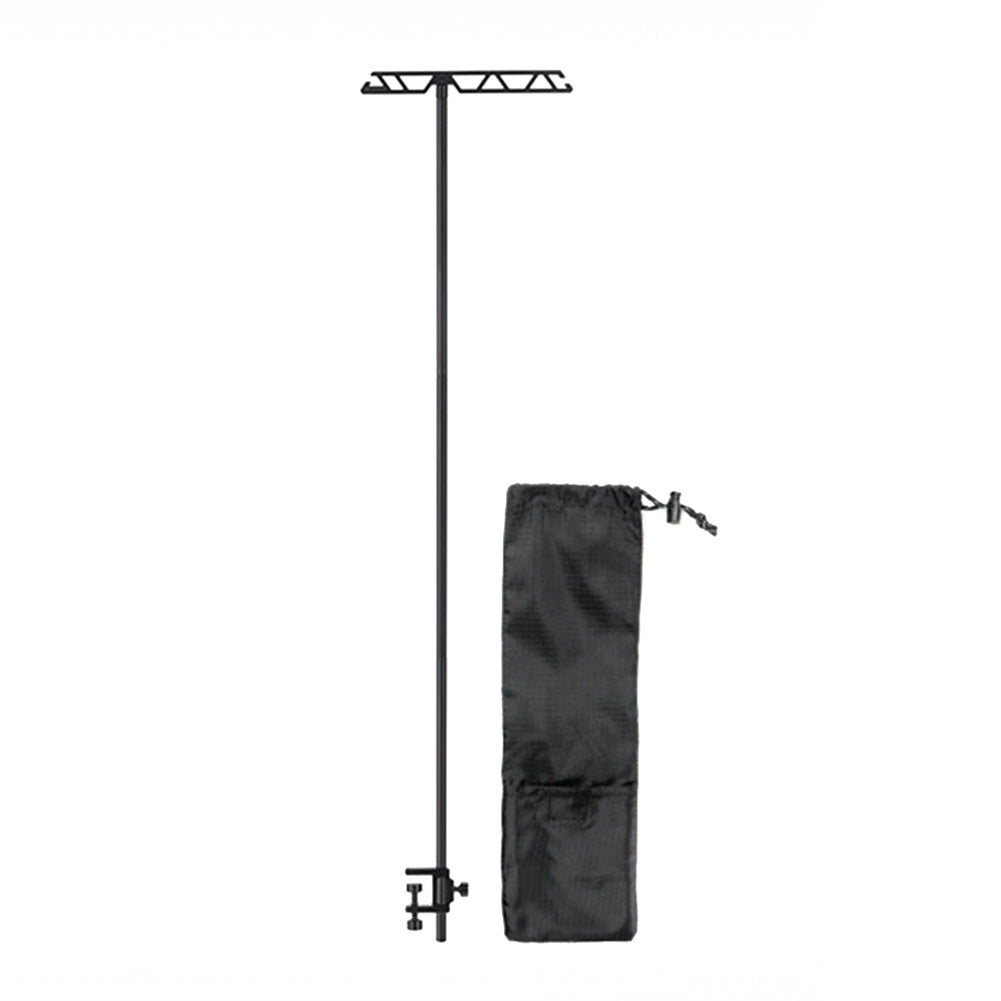 Portable Camping Hanging Rack Camping Light Table Stand Outdoor Lantern Hanging Stand Foldable Lamp Support Stand Camping Parts