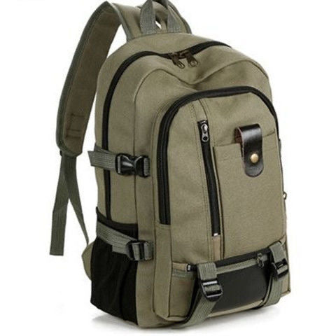 2023 New Outdoor Travel Camping Bag Computer Bag Mountaineering Bag Large Capacity Backpack for Men Canvas High School Backpacks