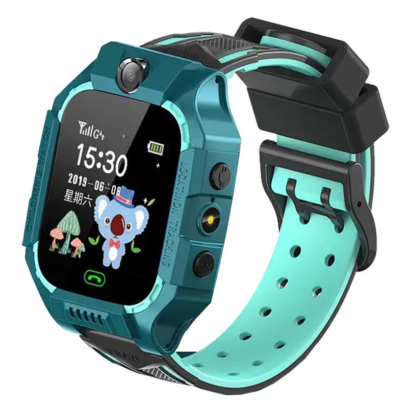 New Kids Smart Watch 2G GSM Card LBS Tracker SOS Camera Children Mobile Phone Voice Chat Smartwatches Math Game Flashlight