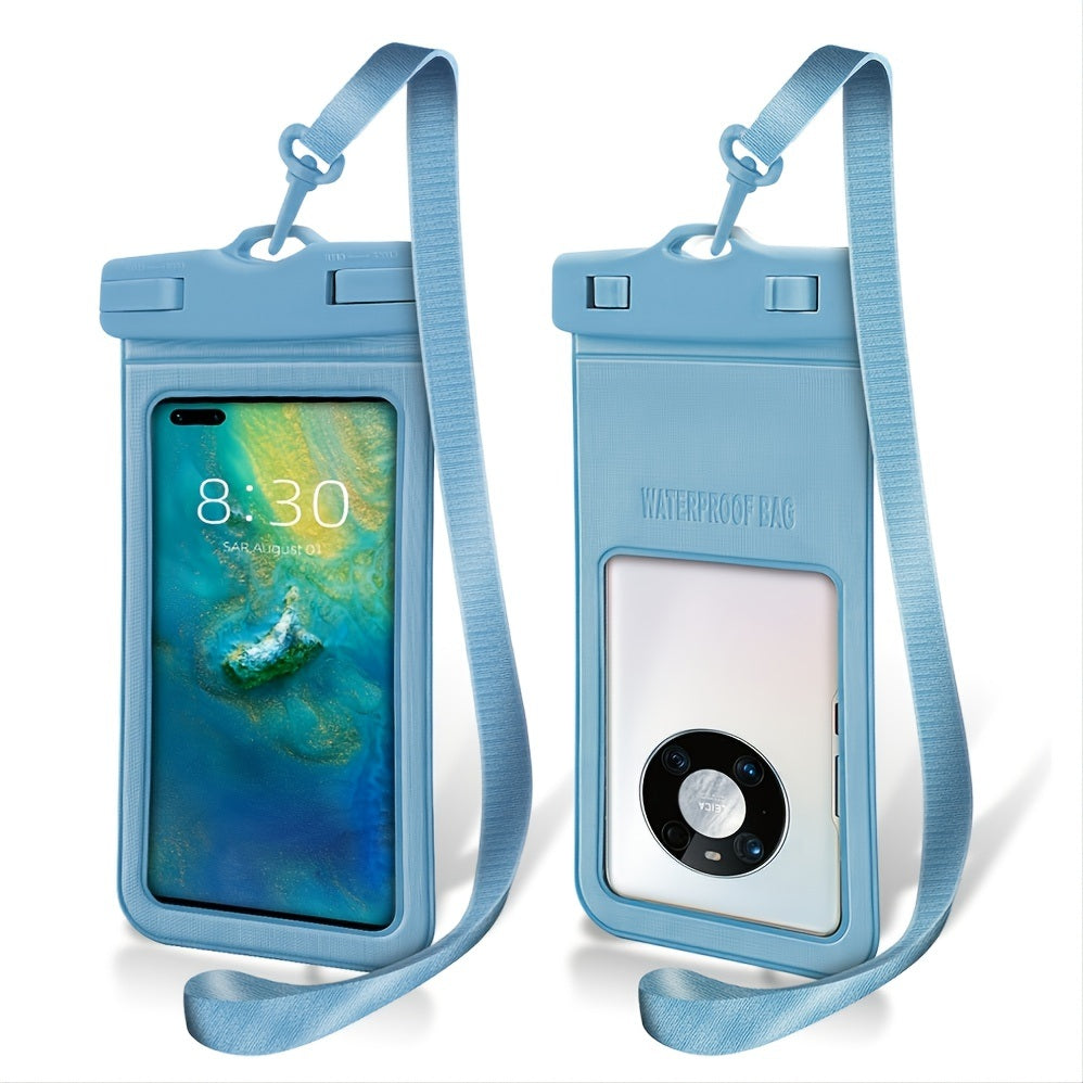 Swimming Phone Waterproof Case-Drift Dive Waterproof Phone Case; Waterproof Phone Pouch With Removable Lanyard; Universal Waterproof Phone Dry Bag