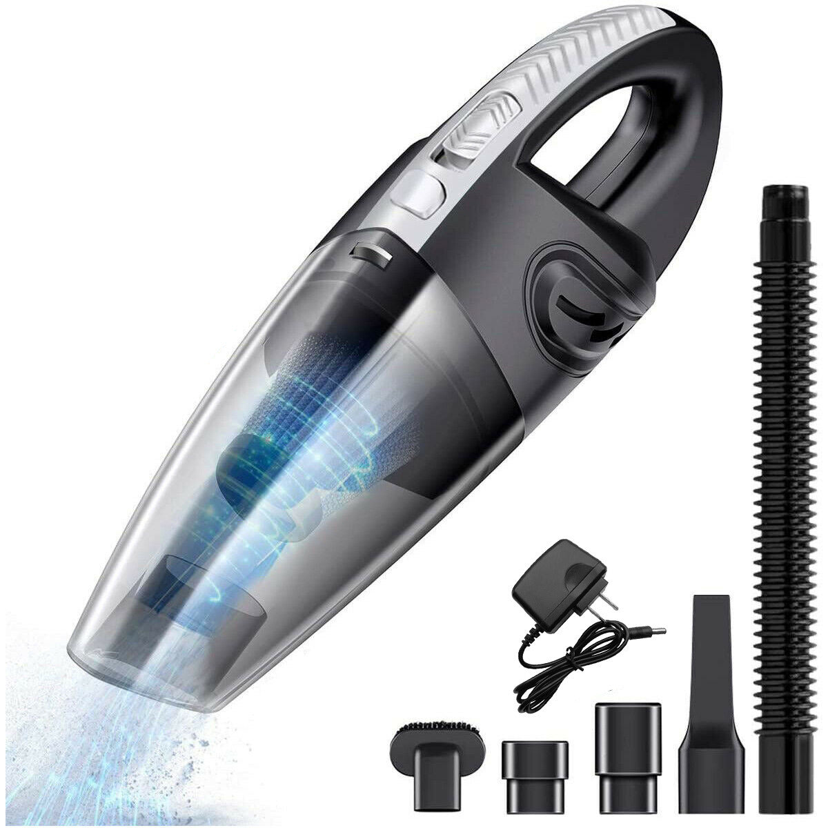 Car Handheld Vacuum Cleaner;  Cordless Rechargeable Hand Vacuum