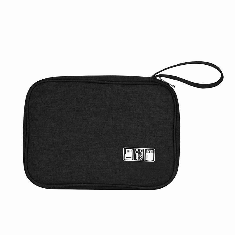 Multifunctional Data Cable Storage Bag; Portable Large Capacity Organizer Bag