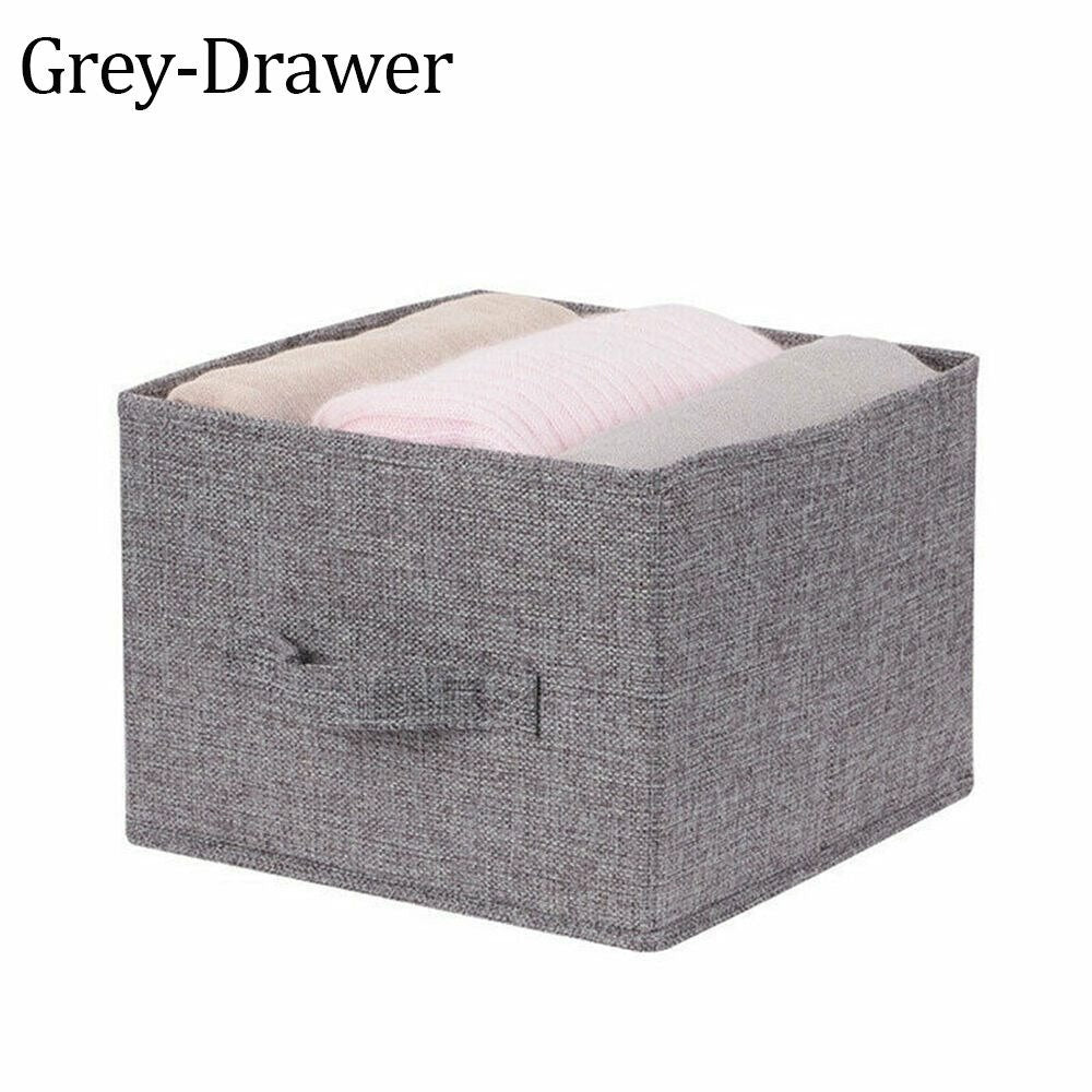 1pc Wardrobe Hanging Storage Bag; Drawer Fabric Closet Storage Organizer Holder