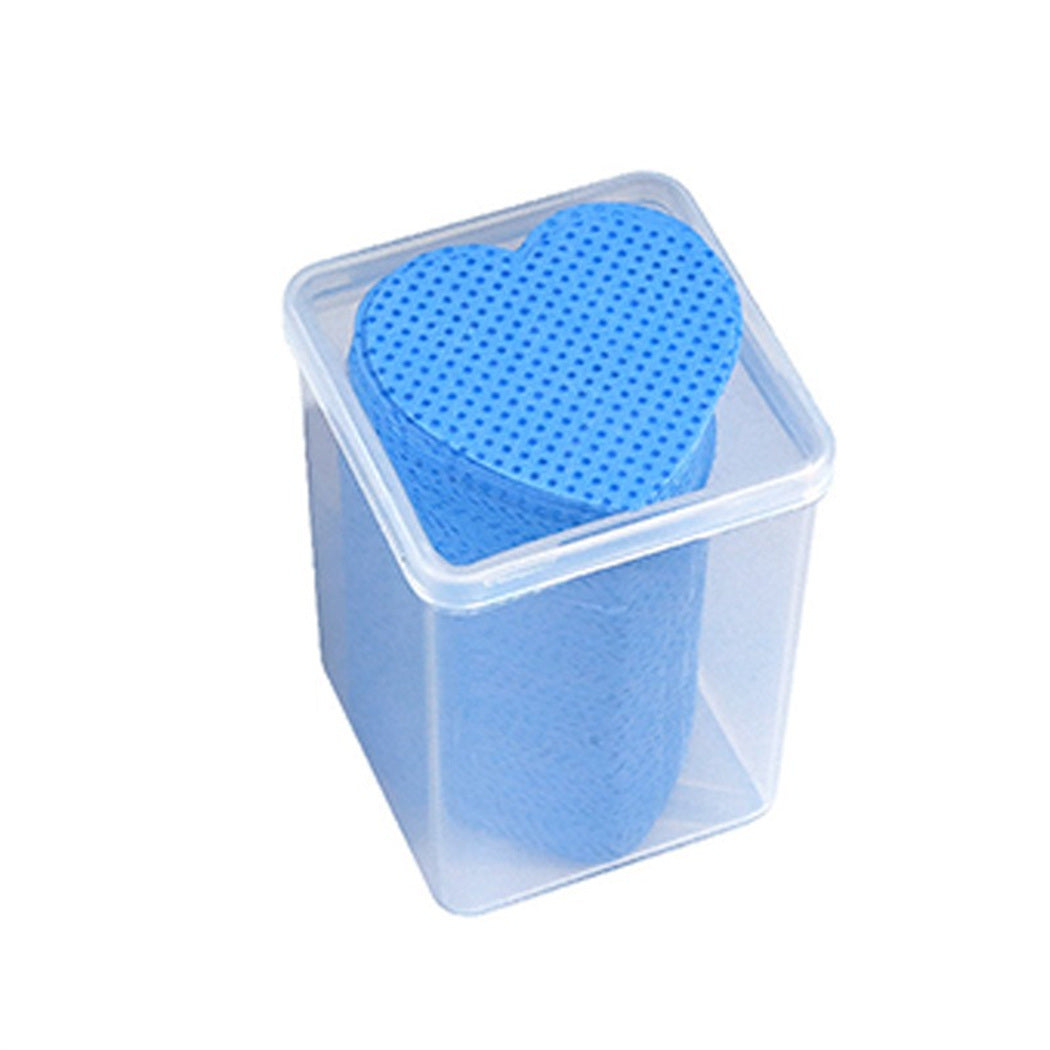 New Wholesale 200 Pieces/Box Nail Beauty Eyelash Supplies Eyelash Glue Cleaning Cotton Piece Nail Washing Cotton Nail Remover Cotton