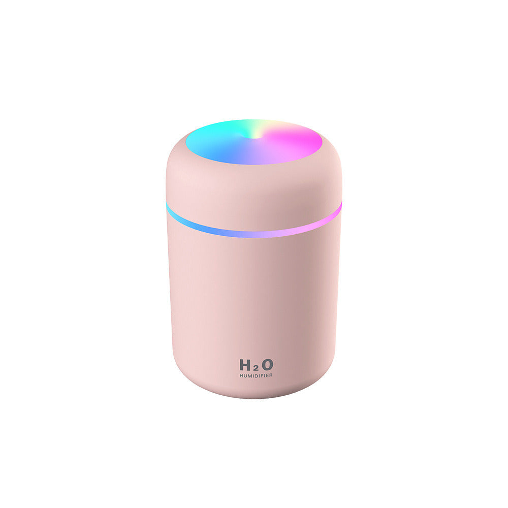 Colorful Cool Mini Humidifier; Aromatherapy Essential Oil Diffusers; Cool Mist Humidifiers; Aroma USB Personal Desktop Humidifier for Bedroom; Car; Of