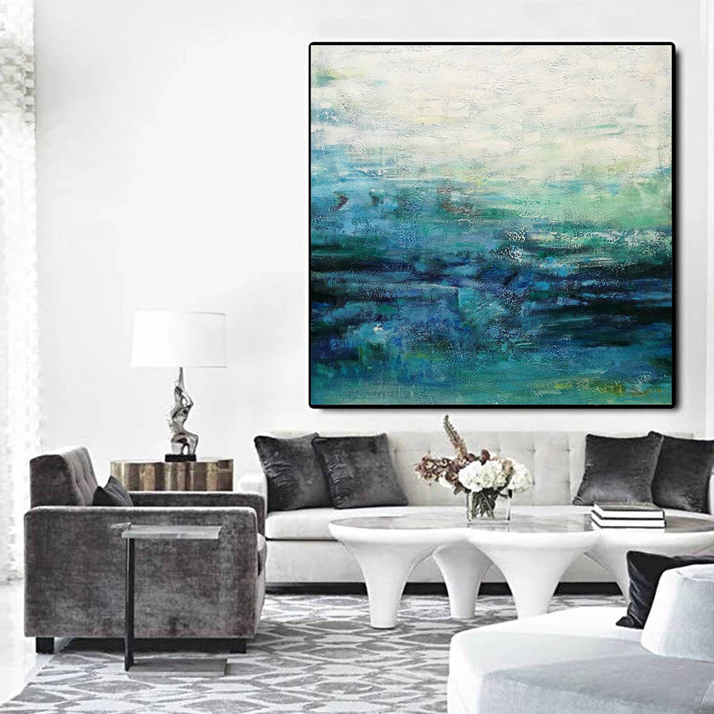 Handmade living room painting abstract original abstract painting canvas original oil painting abstract huge wall art oversized wall art canvas Frameless Only Canvas