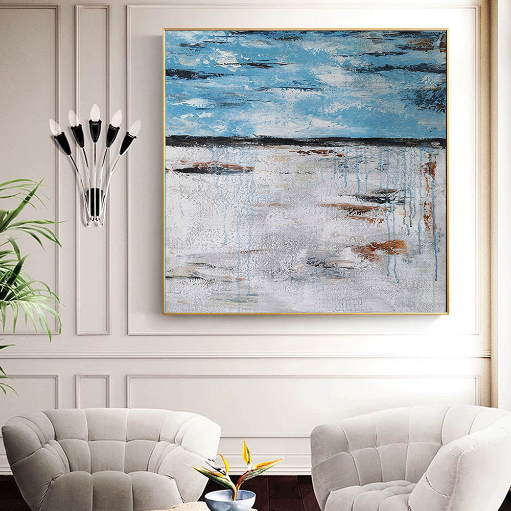 Handmade living room painting abstract original abstract painting canvas original oil painting abstract huge wall art oversized wall art canvas Frameless Only Canvas