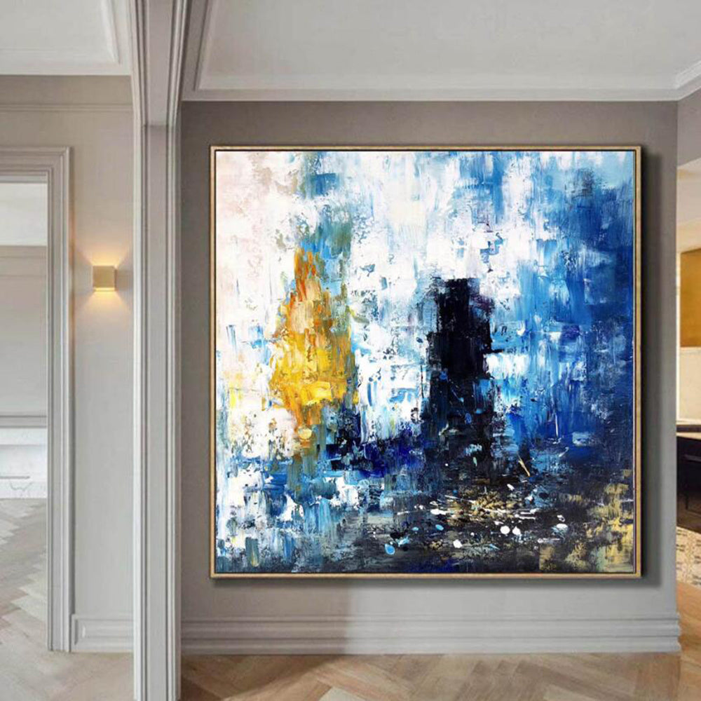 Handmade living room painting abstract original abstract painting canvas original oil painting abstract huge wall art oversized wall art canvas Frameless Only Canvas