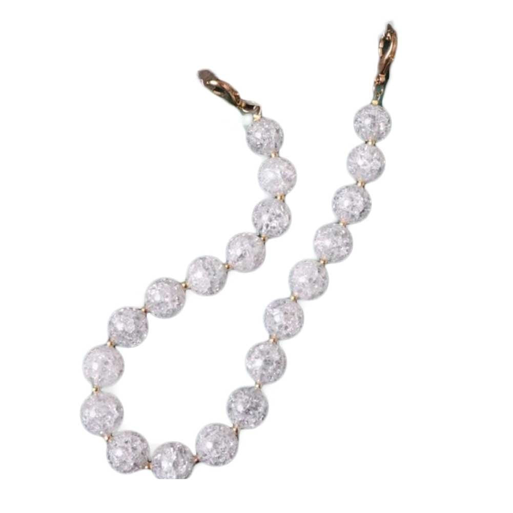 23 inch Underarm Bag Acrylic Chain Ice Crack Beads Plastic Handbag Chain Purse Replacement Chain Bag Charms